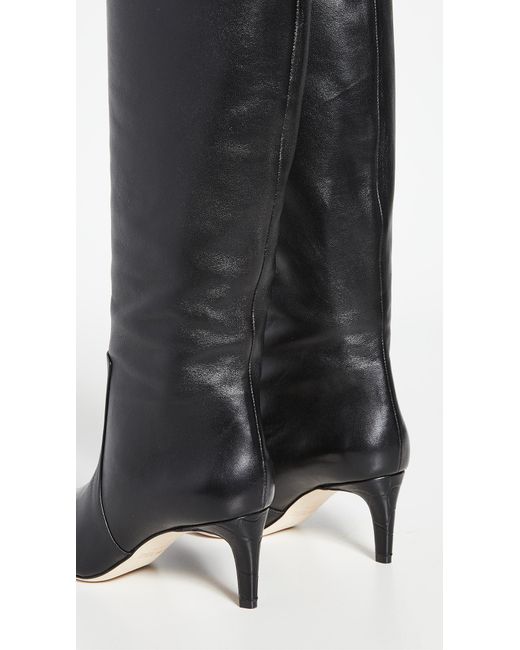 tall black stiletto boots