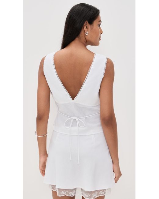 Nia White Celia Top