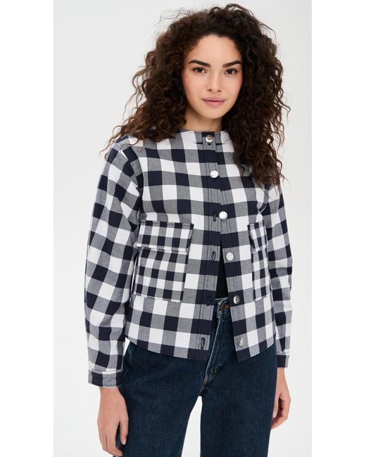 ALIGNE Multicolor Nathan Padded Moto Jacket