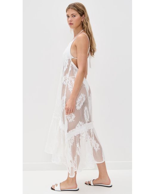 Ramy Brook White Shea Dress