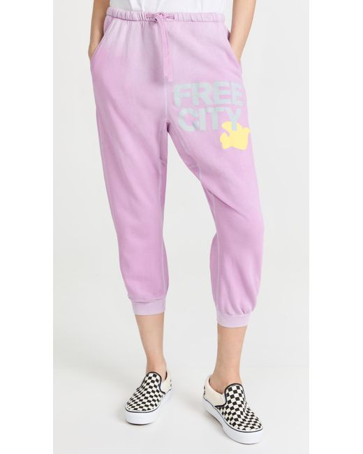 freecity super fluffy pocket sweatpants