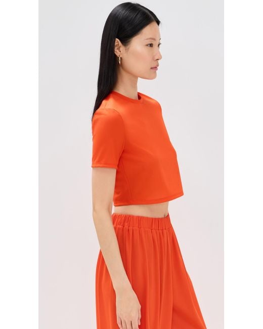 Staud Orange Breeze Top