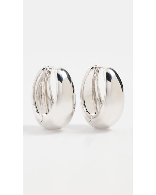 Shashi Metallic Cameron Hoops