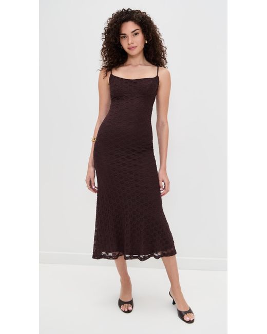 Bardot Multicolor Adoni Mesh Midi Dress