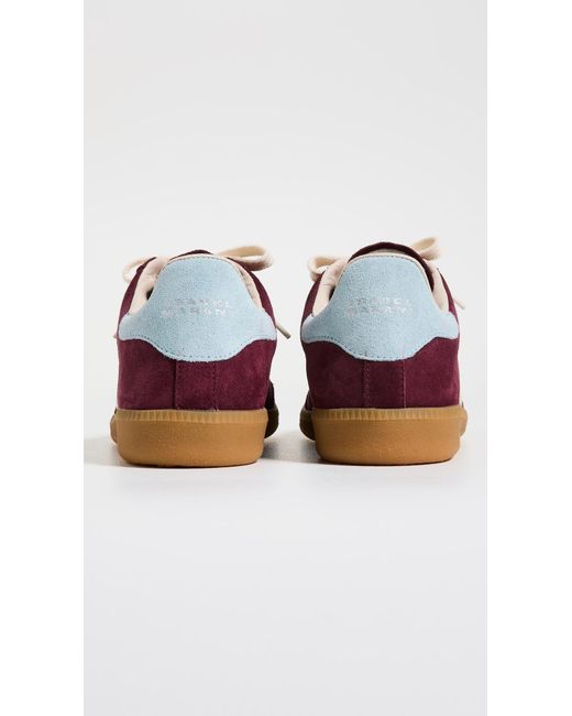 Isabel Marant Red Bryce Sneakers