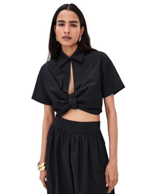 De Loreta Black Myriam Blouse