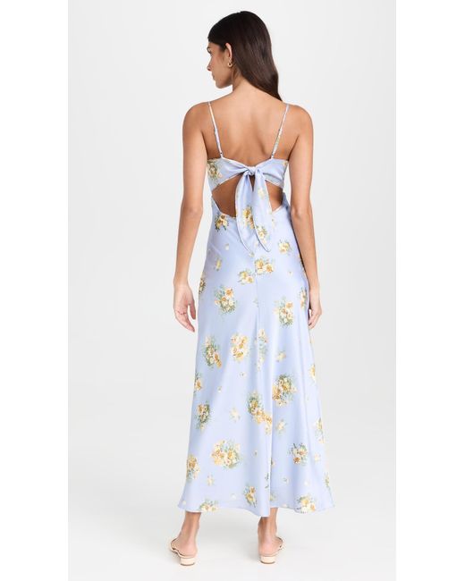 Bardot Blue Malinda Slip Dress