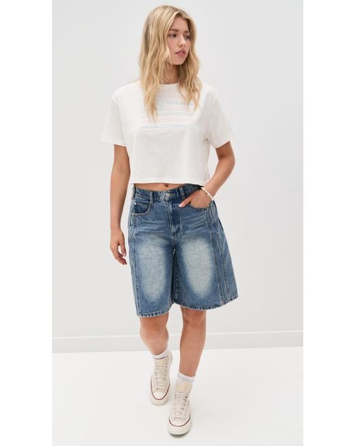 LoveShackFancy White Nyssa Tee