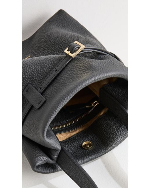 MANU Atelier Black Mini Tote Du Jour Full Grain Calf Leather Bag