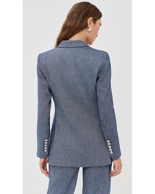 Veronica Beard Blue Dale Dickey Jacket