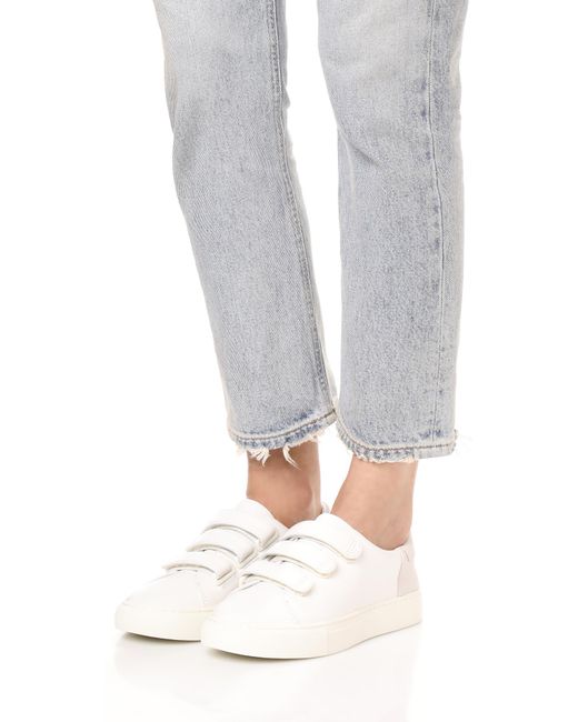 Tory Burch Tory Sport Colorblock Velcro Sneakers in White Lyst