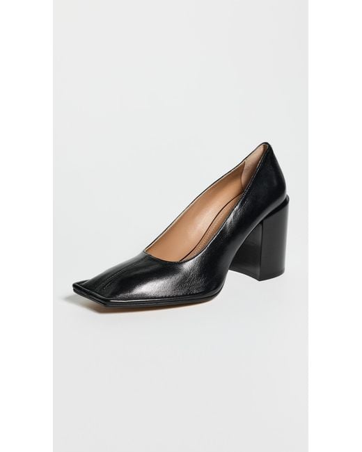 Maison Margiela Black Piped Pumps