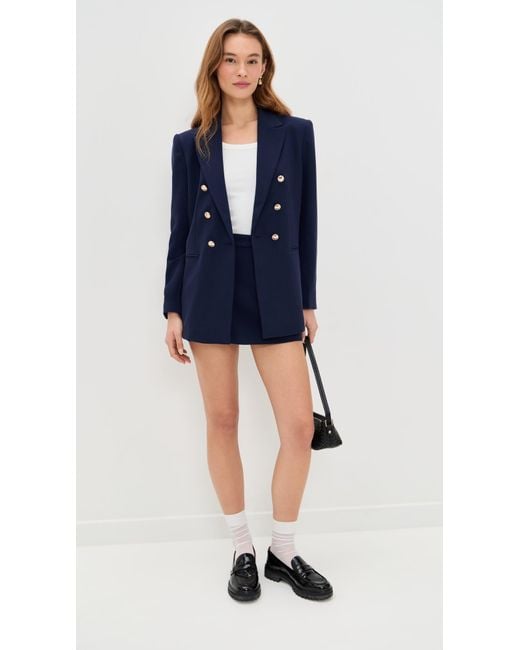 Le Bos Blue Thalia Blazer