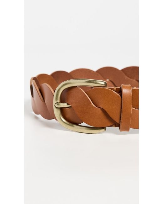 Isabel Marant Natural Zigza Belt