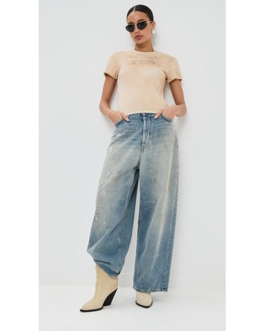 Acne Black Sand Top