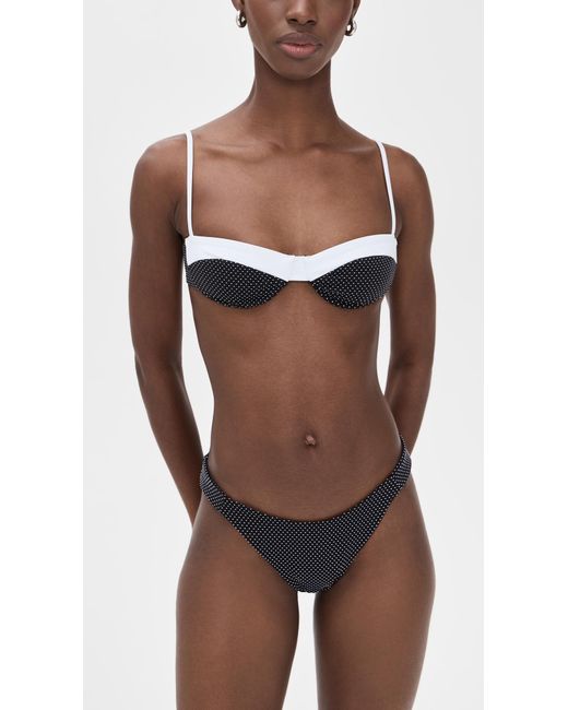 Onia Multicolor Brigitte Bikini Top