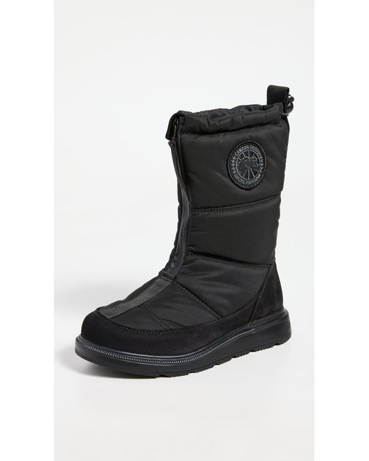 Canada Goose Cypress Fold-down Boot in Black | Lyst