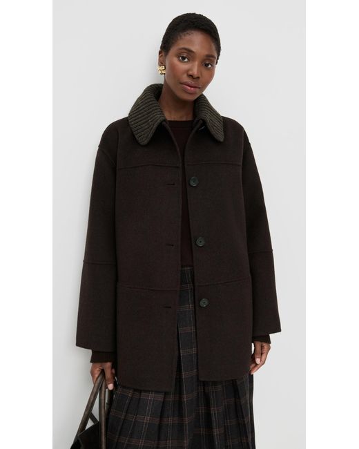 Proenza Schouler Black Lisa Coat