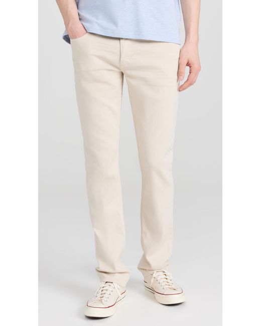 PAIGE Natural Federal Slim Straight In Transcend Pants for men