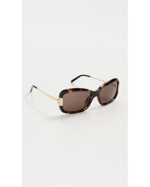 Tory Burch Black Square Sunglasses