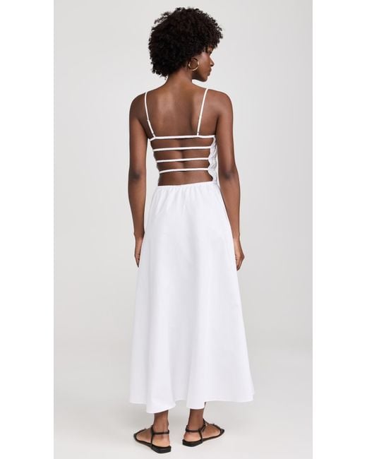 Solid & Striped White The Delta Dress