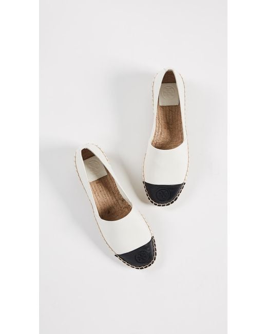 Colorblock espadrille flat tory burch best sale