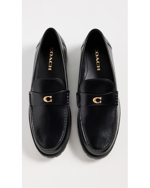 COACH Jocelyn Loafers in Black | Lyst