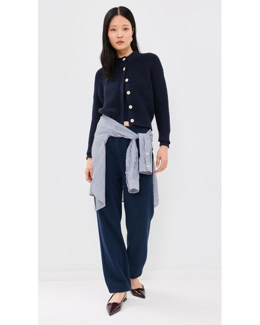 Alex Mill Women's Blue Nico Chunky Cardigan