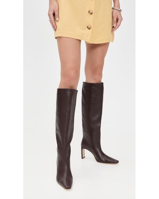 Staud Black Wally High Heel Boots