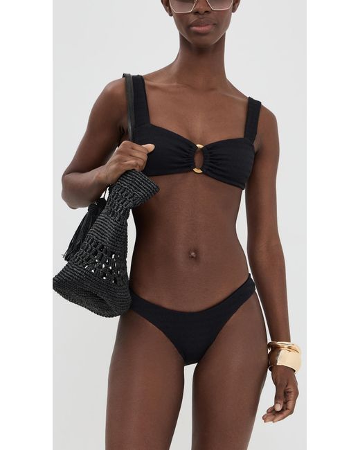 LSPACE Black Willow Top
