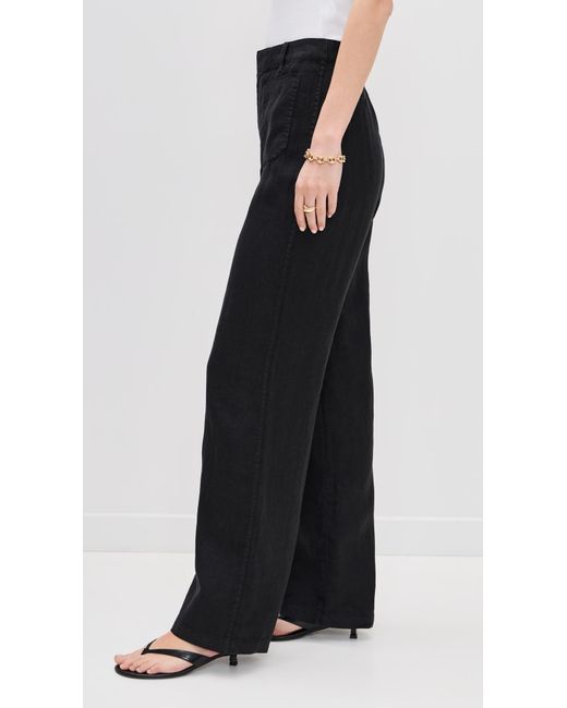 Madewell Black Patch Pocket Flare Pants