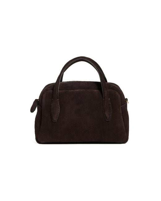 Madewell Black Suede Satchel