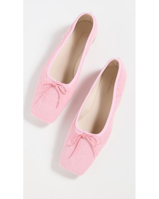 mansur gavriel square toe flats