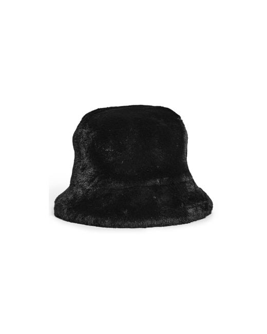 Apparis Black Amara Bucket Hat