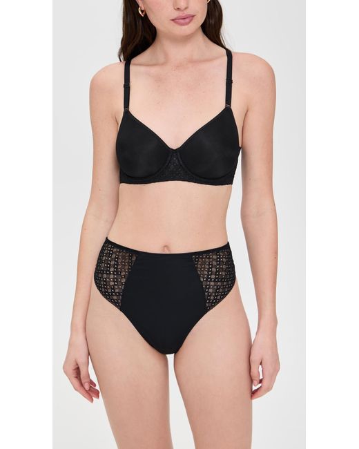Natori Black Harmony Smooth Back Underwire Bra