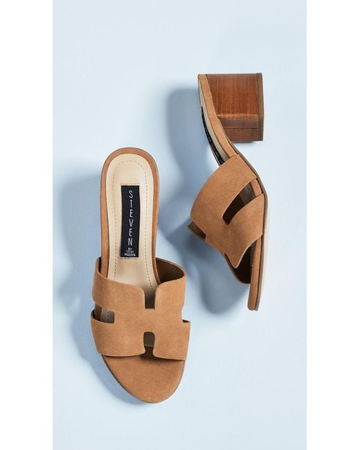 Steve Madden Foreva Slides Lyst Canada