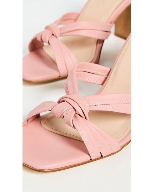 Shekudo Pink Simone Rope Mules