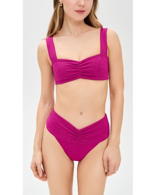 LSPACE Purple Marlee Top