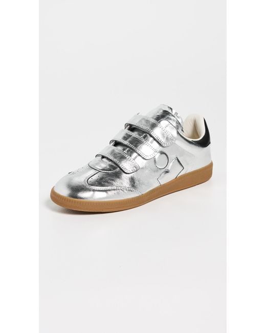 Isabel Marant White Beth Sneaker