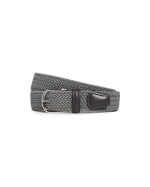Andersons Black Nylon Woven Belt for men