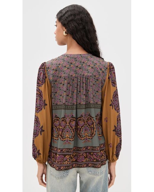 Ba&sh Brown Baker Top