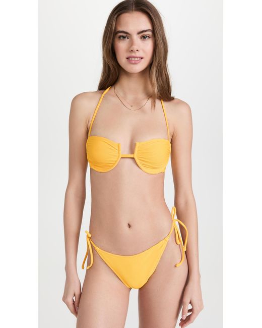 Fisch Synthetic Coquillage Bikini Top | Lyst