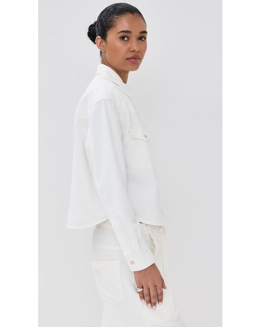 Twp White Cropped Og Jacket