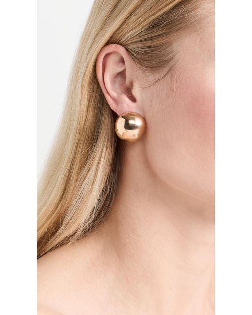 Shashi Metallic Serena Stud Earrings