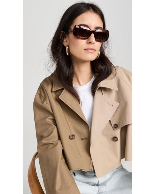 Oliver Peoples Multicolor Oliver Peoples X Khaite 1966C Rectangular Sunglasses