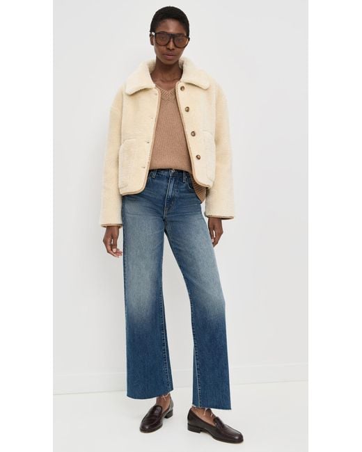 Velvet Blue Amara Sherpa Jacket