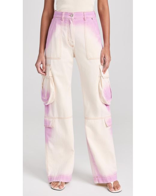 MSGM Pink Cargo Pants