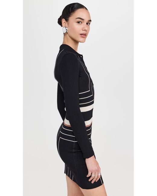 Solid & Striped Black The Debra Dress