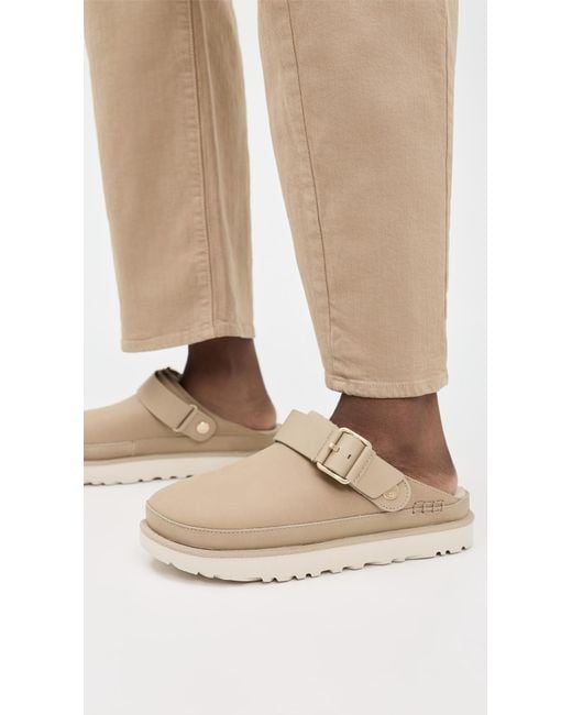 Ugg White Goldenstar Villa Clogs
