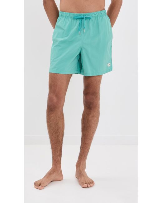 Bather Blue Solid Swim Trunks 5 for men